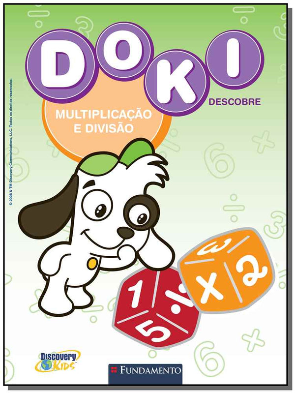 Capa do livro Doki - Multiplicacao e Divisao, de Leticia Franca