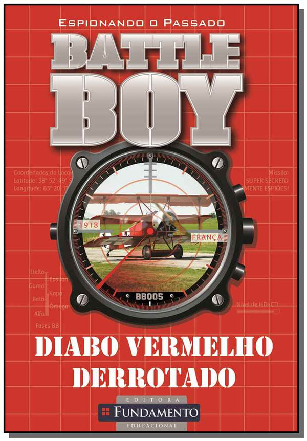 Capa do livro Battle Boy - Diabo Vermelho Derrotado, de Charlie Carter