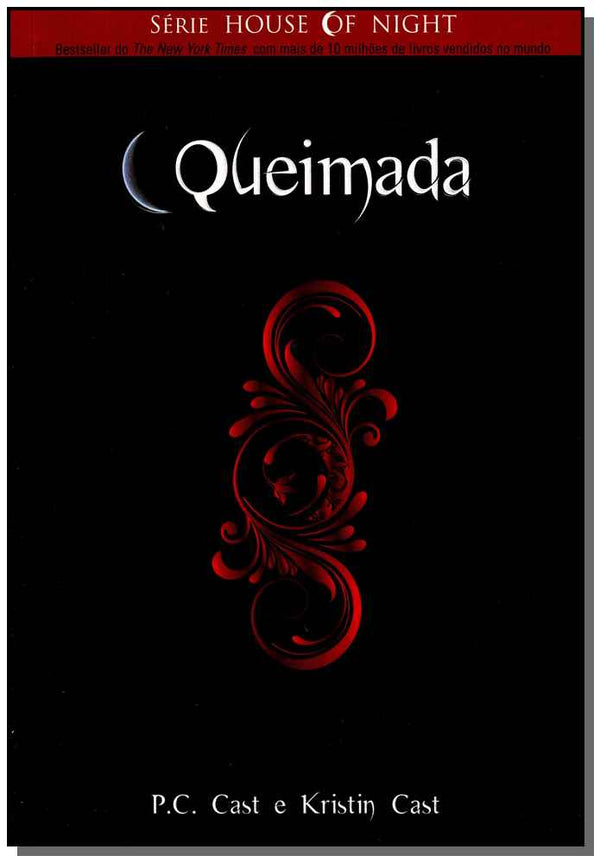 Capa do livro Queimada, de Kristin Cast