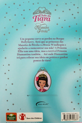 Capa do livro Princesa 23 Ellie e o Cervo Encantado, de Vivian French