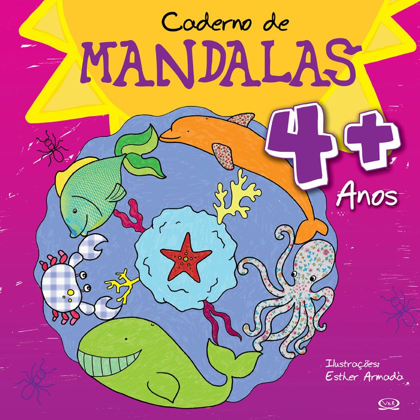Caderno de Mandalas 4 + Anos