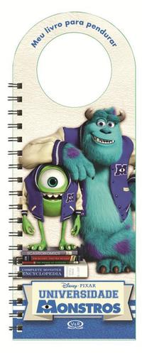 Capa do livro Universidade Monstros: Meu Livro para Pendurar, de Disney
