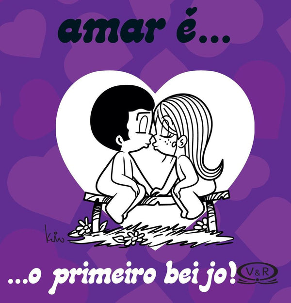 Capa do livro Amar É... o Primeiro Beijo!, de Camelia dos Anjos