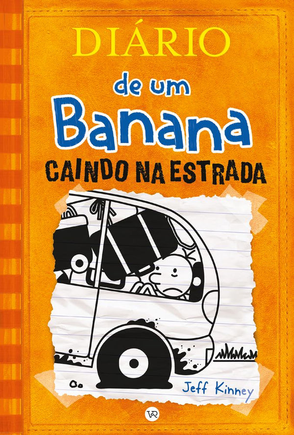 Capa do livro Diário de um Banana - Vol. 09 - Caindo na Estrada, de Jeff Kinney