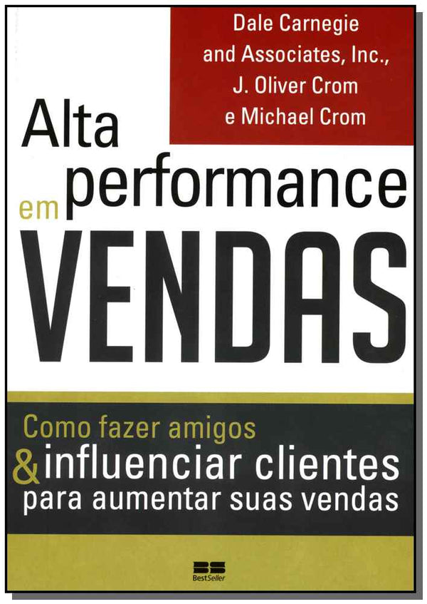 Capa do livro Alta Performance em Vendas, de Dale Carnegie