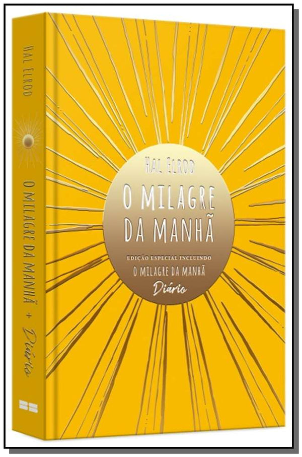 Capa do livro O Milagre da Manha, de Hal Elrod