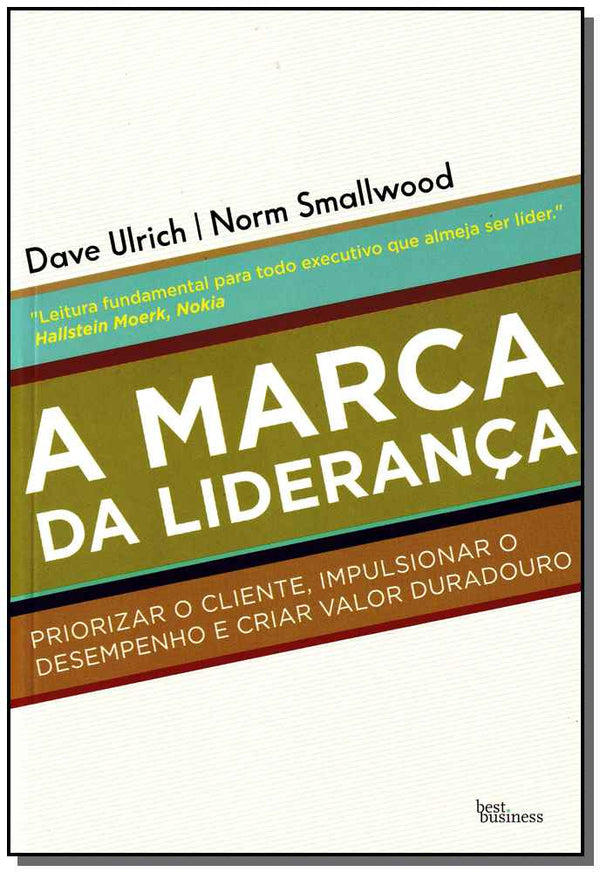 Capa do livro Marca da Lideranca, a, de Dave Ulrich