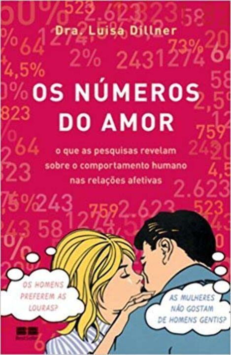 Capa do livro Os Numeros do Amor, de Luisa Dillner