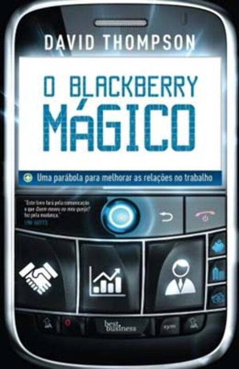 Capa do livro O Blackberry Mágico, de David Thompson
