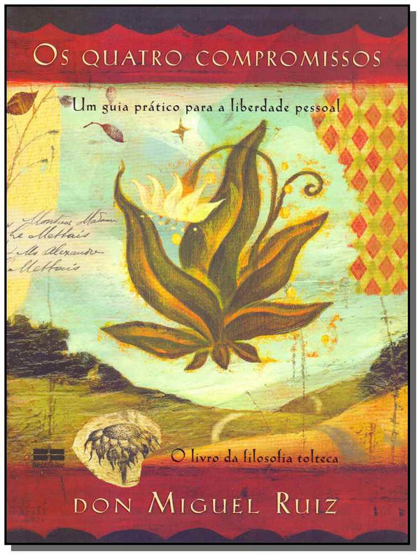 Capa do livro Os Quatro Compromissos (Edicao Comemorativa), de Don Miguel Ruiz