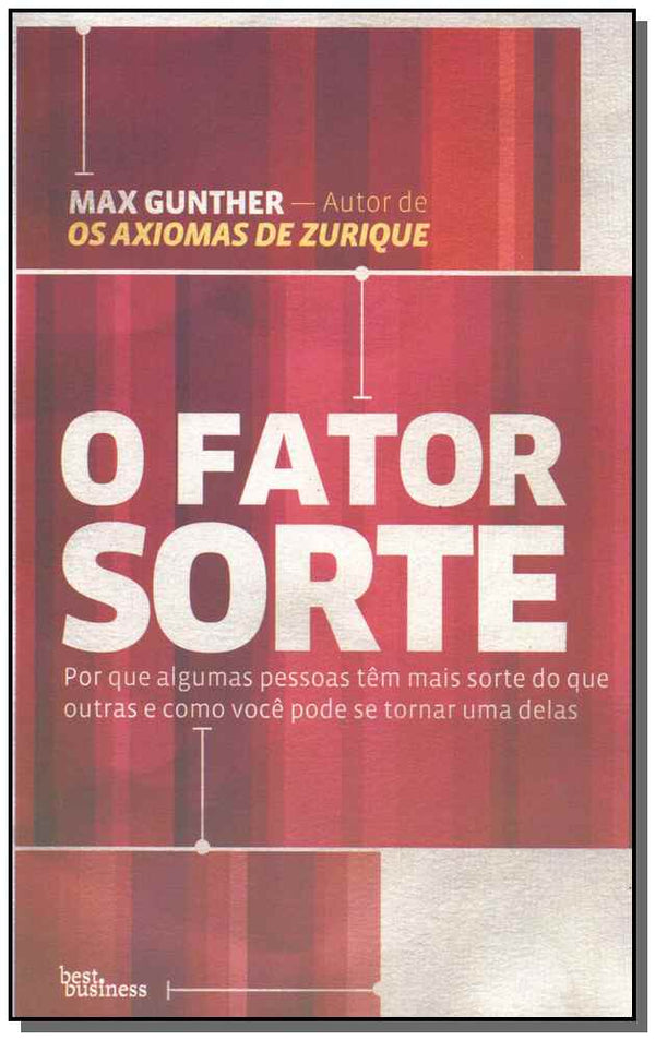 Capa do livro O Fator Sorte, de Max Gunther