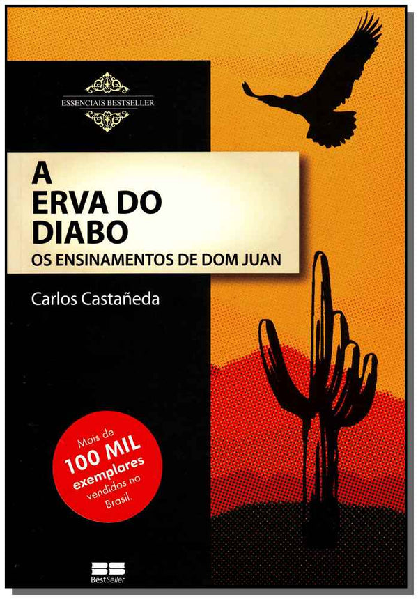 Capa do livro A Erva do Diabo, de Carlos Castaneda