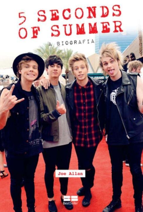 Capa do livro 5 Seconds Of Summer — a Biografia, de Joe Allan