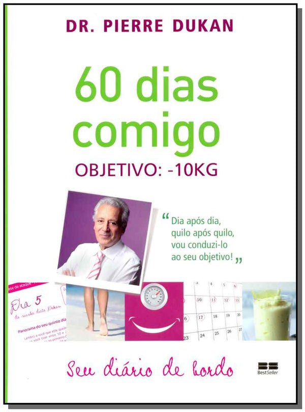 Capa do livro 60 Dias Comigo, de Pierre Dukan