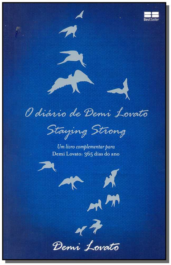 Capa do livro O Diario de Demi Lovato — Staying Strong, de Demi Lovato