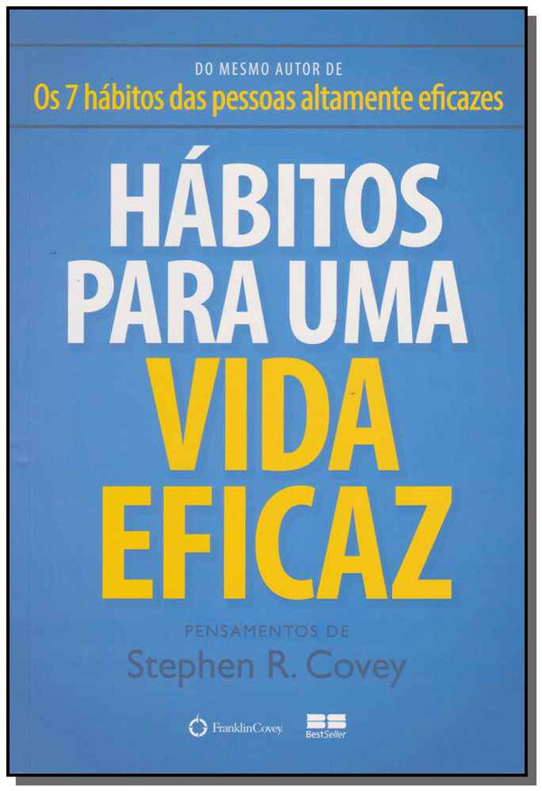 Capa do livro Habitos para uma Vida Eficaz, de Stephen R. Covey