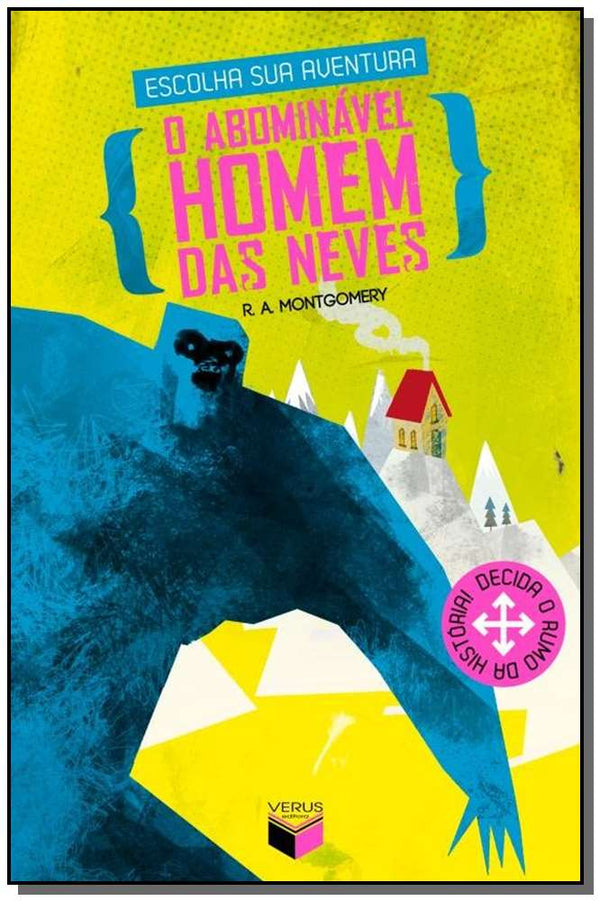 Capa do livro Abominável Homem das Neves, o, de R. A. Montgomery