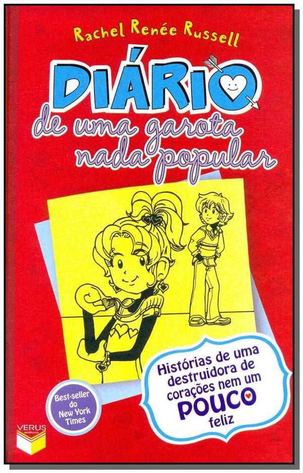 Capa do livro Diário de uma Garota Nada Popular 6, de Rachel Renee Russell