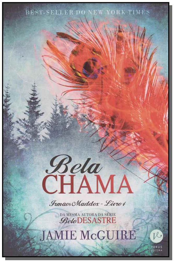 Capa do livro Bela Chama, de Jamie Mcguire