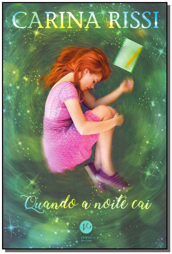 Capa do livro Quando a Noite Cai, de Carina Rissi