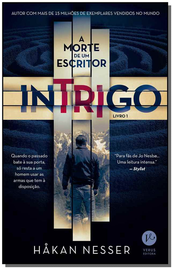 Capa do livro Morte de um Escritor, a - Intrigo - Vol. 1, de Hakan Nesser