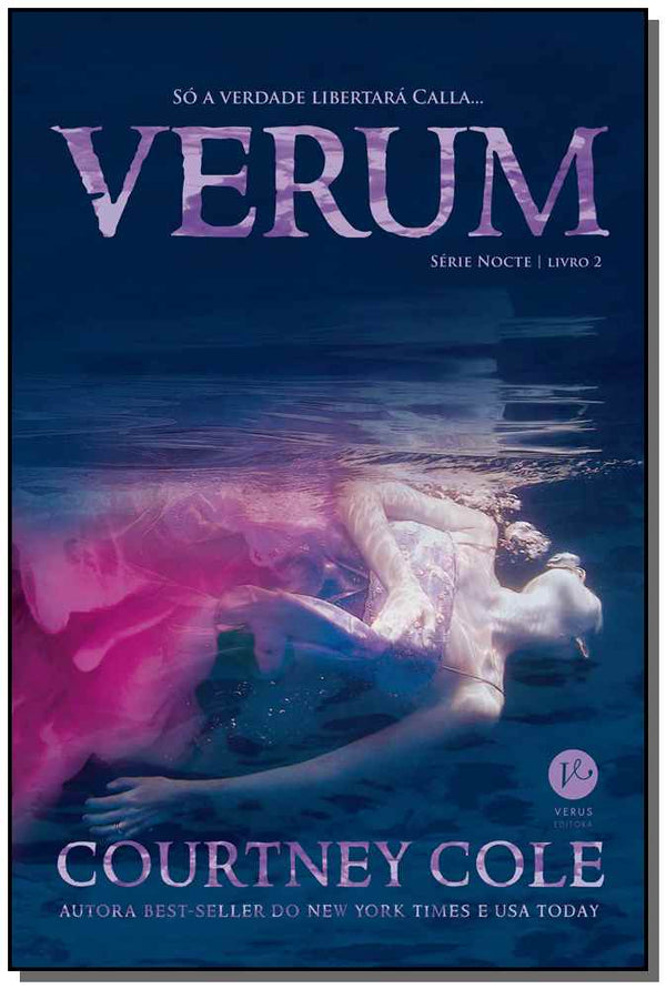 Capa do livro Verum - Livro 2, de Courtney Cole