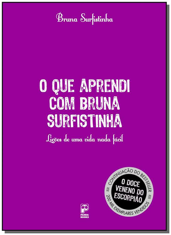 Capa do livro O que Aprendi com Bruna Surfistinha, de Raquel Pacheco