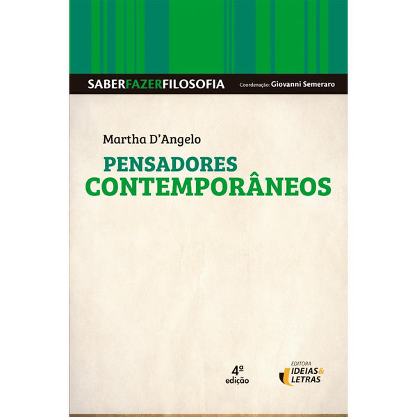 Capa do livro Pensadores Contemporâneos, de Giovanni Semeraro