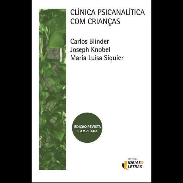 Capa do livro Clínica Psicanalítica com Criancas, de Carlos Blinder