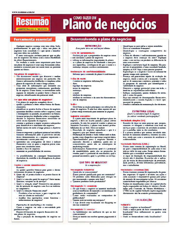 Capa do livro Como Fazer um Plano de Negócios, de Cassia M. Caramigo Girolamo