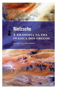 Capa do livro A Filosofia na Era Trágica dos Gregos, de Friedrich Nietzsche