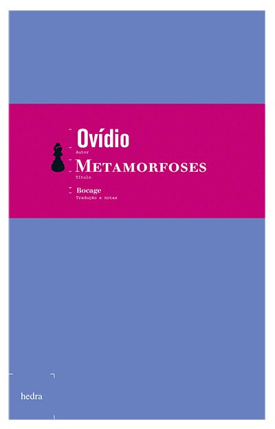 Capa do livro Metamorfoses, de Ovidio