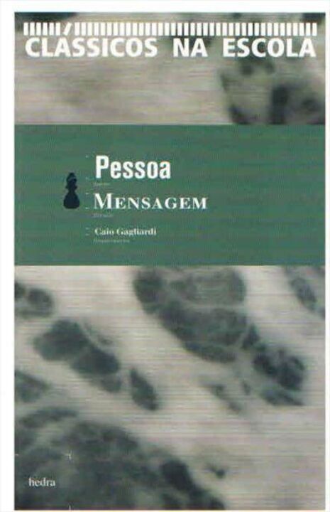 Capa do livro Mensagem, de Fernando Pessoa