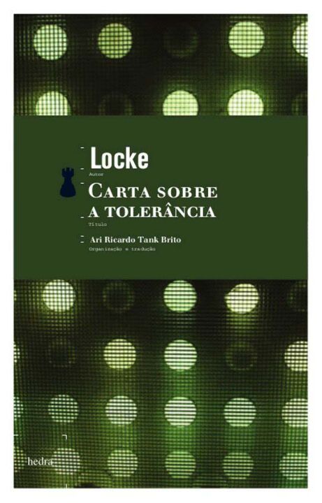 Capa do livro Carta sobre a Tolerância, de John Locke