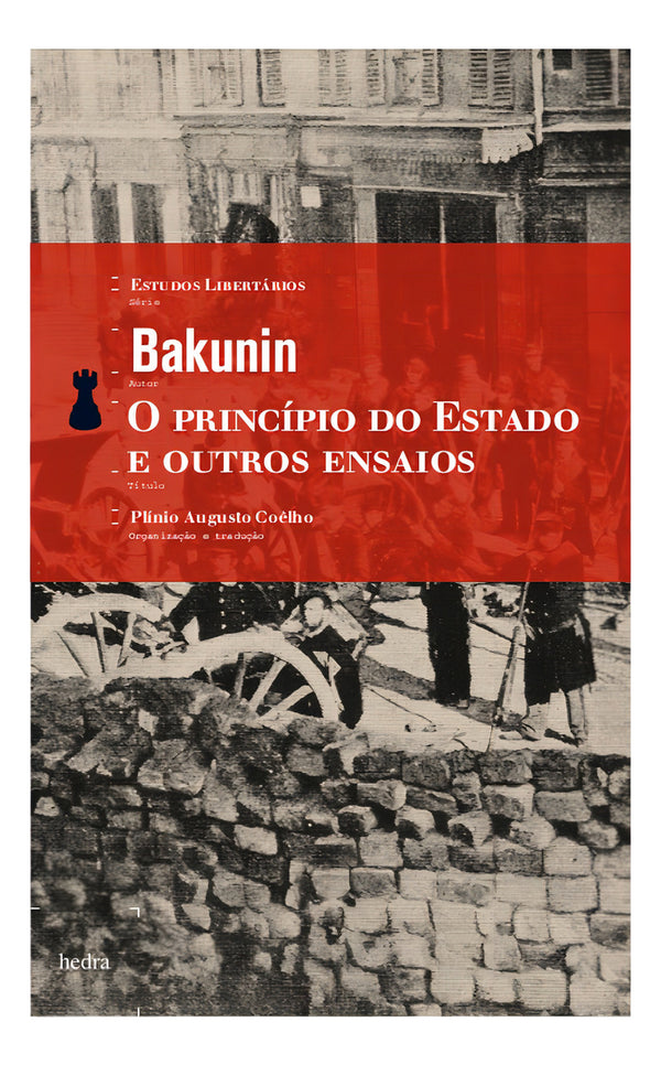 Capa do livro O Princípio do Estado e Outros Ensaios, de Mikhail Bakunin