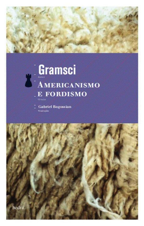 Capa do livro Americanismo e Fordismo, de Antonio Gramsci