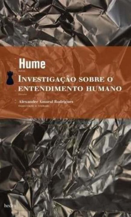 Capa do livro Investigação sobre o Entendimento Humano, de David Hume
