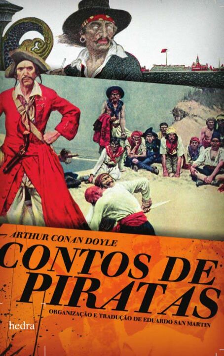 Capa do livro Contos de Piratas, de Arthur Conan Doyle