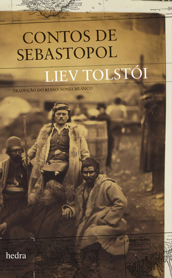 Capa do livro Contos de Sebastopol, de Liev Tolstoi