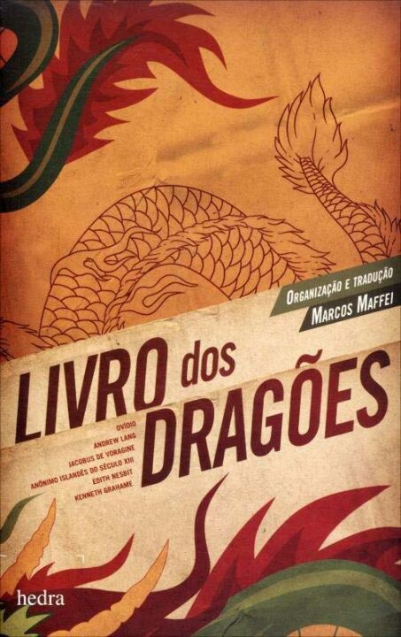 Capa do livro O Livro dos Dragões, de Ovidio