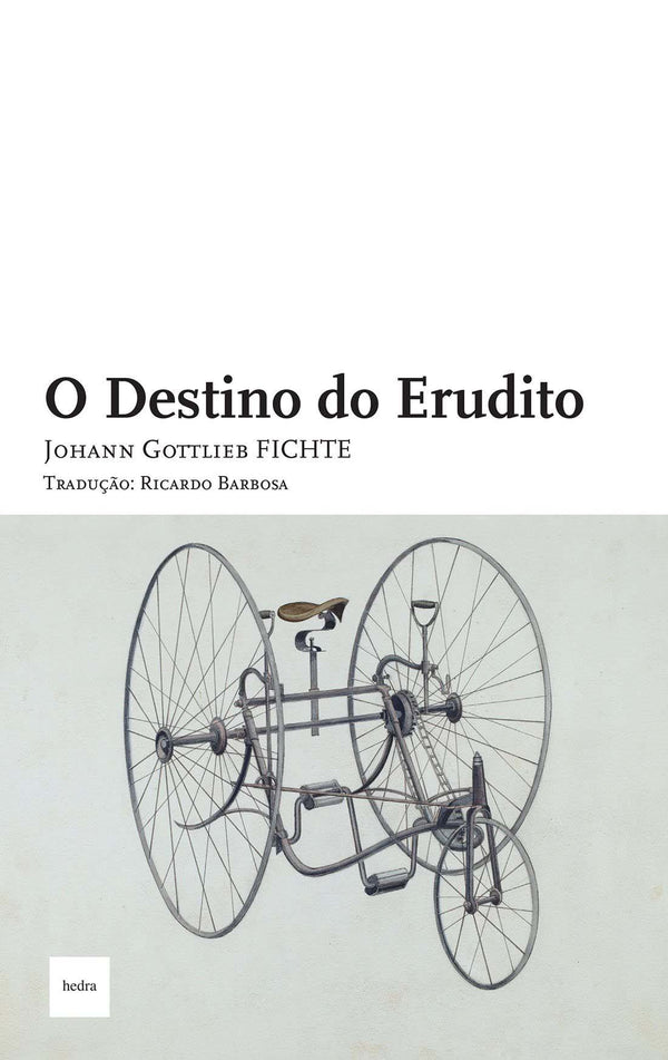 Capa do livro O Destino do Erudito, de Johann Fichte
