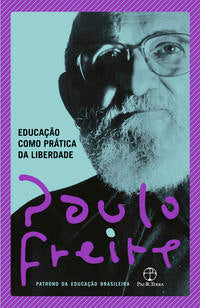 Capa do livro Educação Como Prática da Liberdade, de Paulo Freire