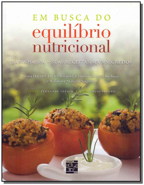 Capa do livro Em Busca do Equilíbrio Nutricional, de Haertel; Brepohl; Barbosa; Nogueira