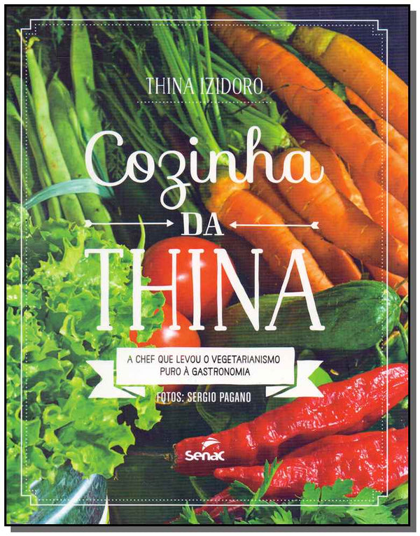 Capa do livro Cozinha da Thina, de Thina Izidoro