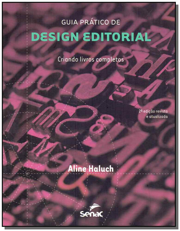 Capa do livro Guia Prático de Design Editorial, de Aline Haluch