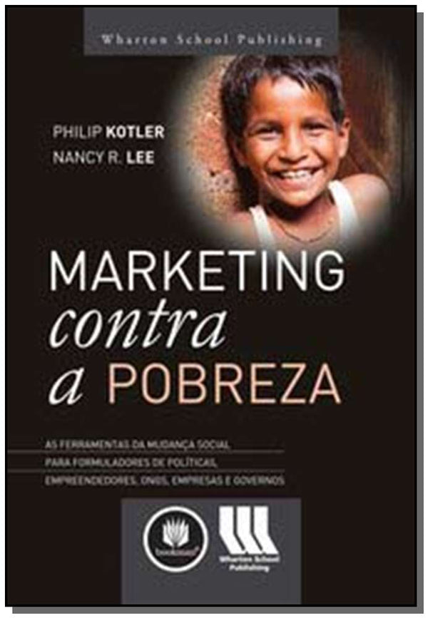 Capa do livro Marketing Contra a Pobreza, de Philip Kotler