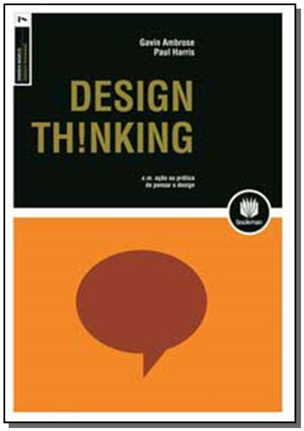 Capa do livro Design Thinking, de Gavin Ambrose