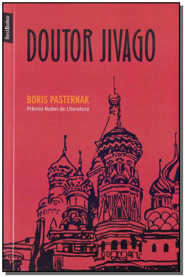 Capa do livro Doutor Jivago - Best Bolso, de Boris Pasternak