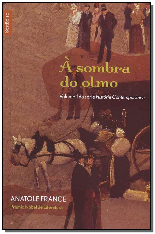 Capa do livro Sombra do Olmo, a - Best Bolso, de Anatole France