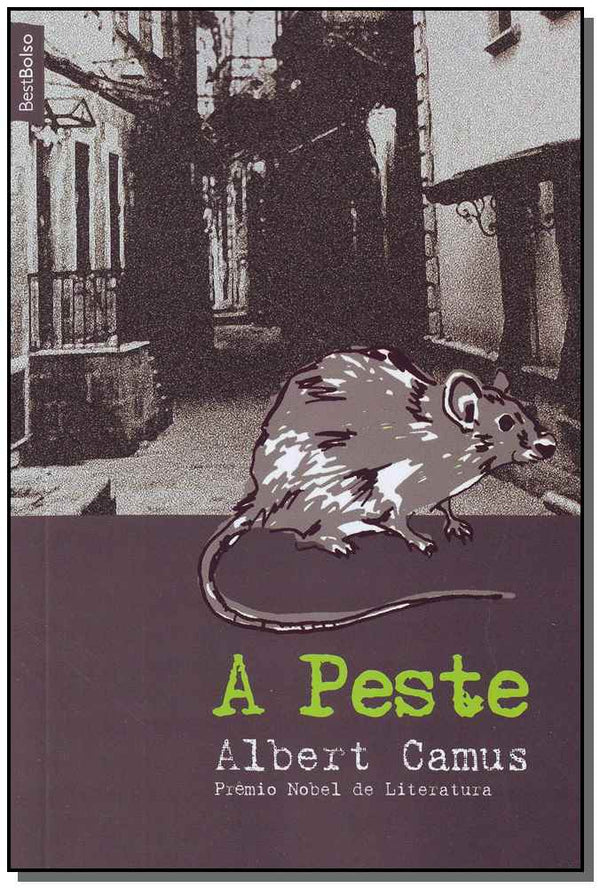 Capa do livro A Peste (Edição de Bolso), de Albert Camus